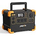 pecron Portable Power Station E600LFP 614Wh Solar Generator Power Station with 3X1200W AC Outlets 100W USB-C PD Output LiFePO4 Battery Backup for Outdoor Camping Emergency