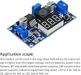 Weewooday 2x LM2596S DC-DC Buck Converter 36V 24V 12V to 5V 2A Voltage view 4