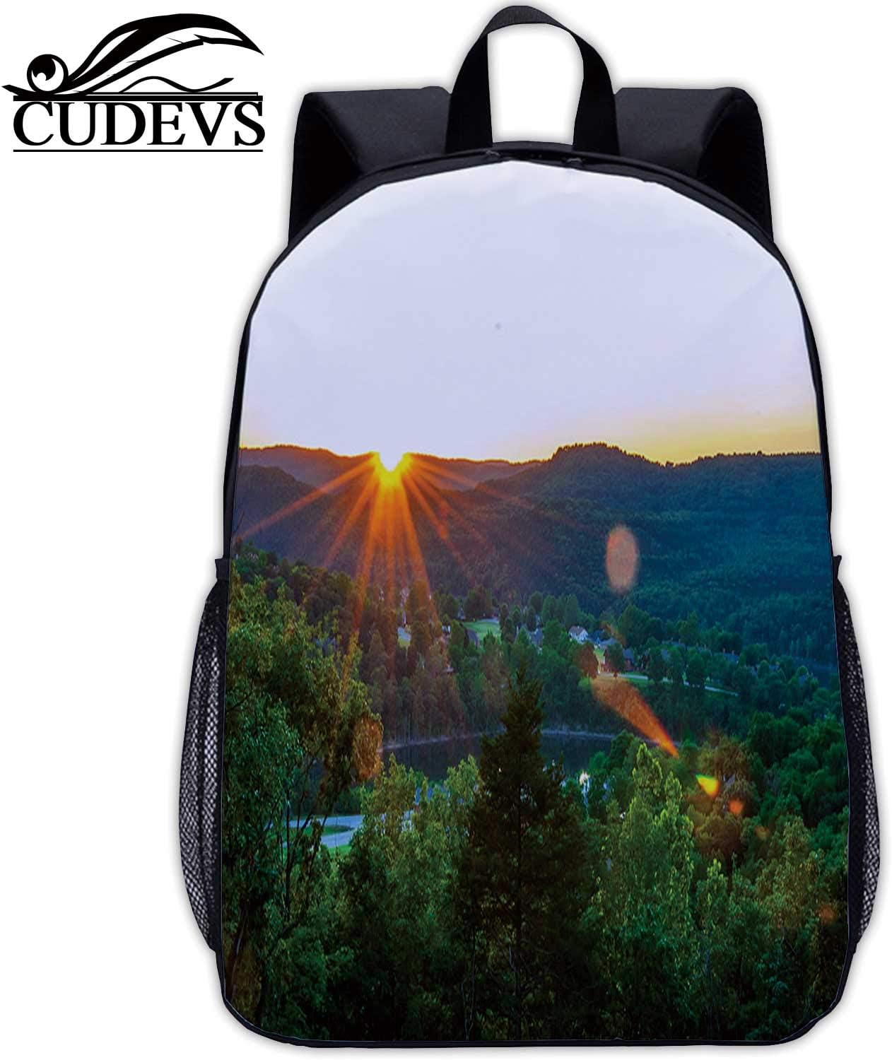 Eureka Springs Sunset,Small Bag,167042,Dinner,17in12.2 Lx5.5 Wx17 H