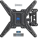 Mounting Dream TV Wall Mounts TV Bracket for Most 26-55" TVs, TV Mount with Perfect Center Design, UL listed, Full Motion TV Wall Mount with Swivel Articulating Arm, Max VESA 400x400mm, MD2413-MX