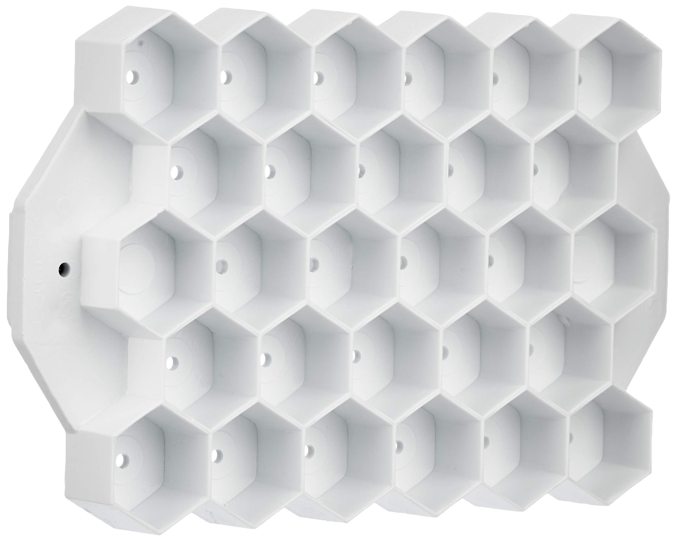 Paderno World Cuisine Small Hexagons Dough Bread Stamp, 5-1/2 by 4 Inches