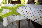 URAQT Beach Towel Clips 12 Pcs Large Cloth Pegs for Sunbeds Pool Chairs view 4
