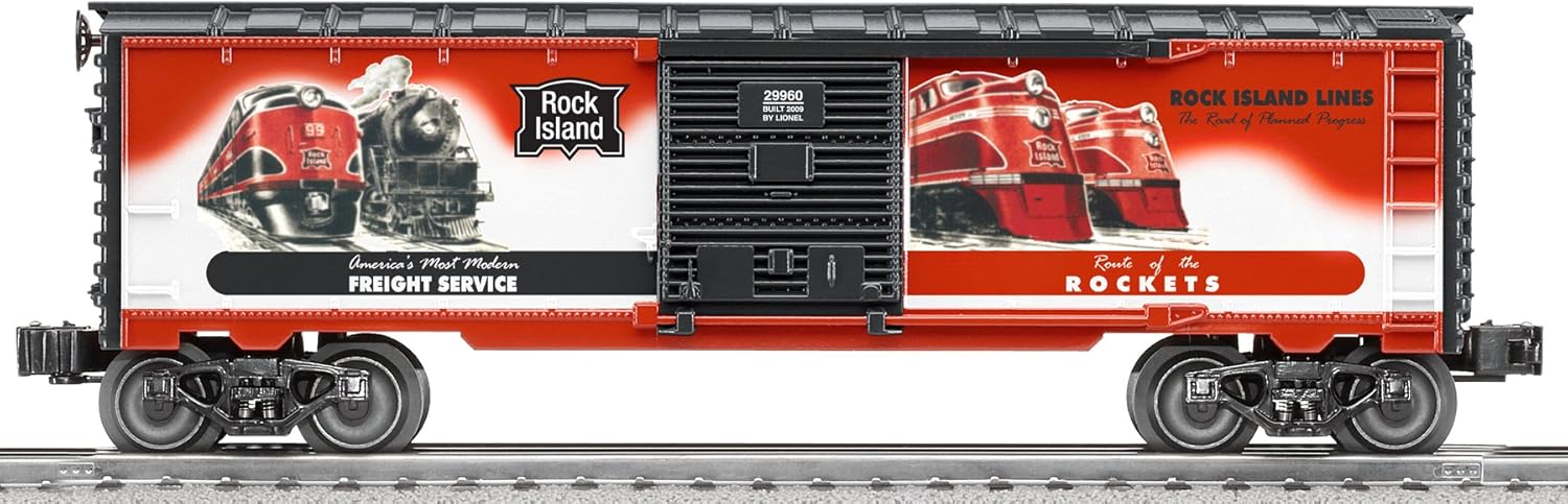 lionel rock island line train set