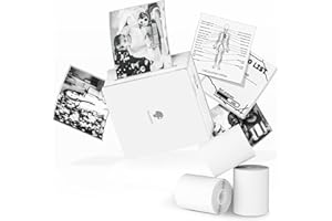 Phomemo M02 Mini Printer- Inkless Bluetooth Thermal Pocket Note Printer for Work List, Study Notes, Photo Printing, Home Orga