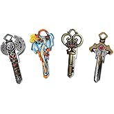 Lucky Line Key Shapes, House Key Blanks, Medieval Life Variety 4 Pack in KW1 (B100MK)