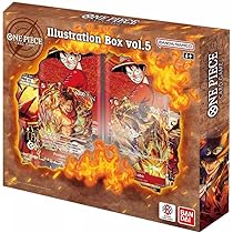One Piece TCG: Illustration Box Vol. 5 (IB-05) - 4 Packs, Promos