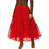 GRACE KARIN Women's Ankle Length Petticoats Wedding Slips Plus Size S-3X