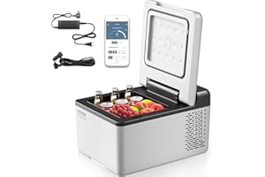 VEVOR 10 Quart 12 Volt Portable Mini Freezer Car Compressor Fridge Cooler