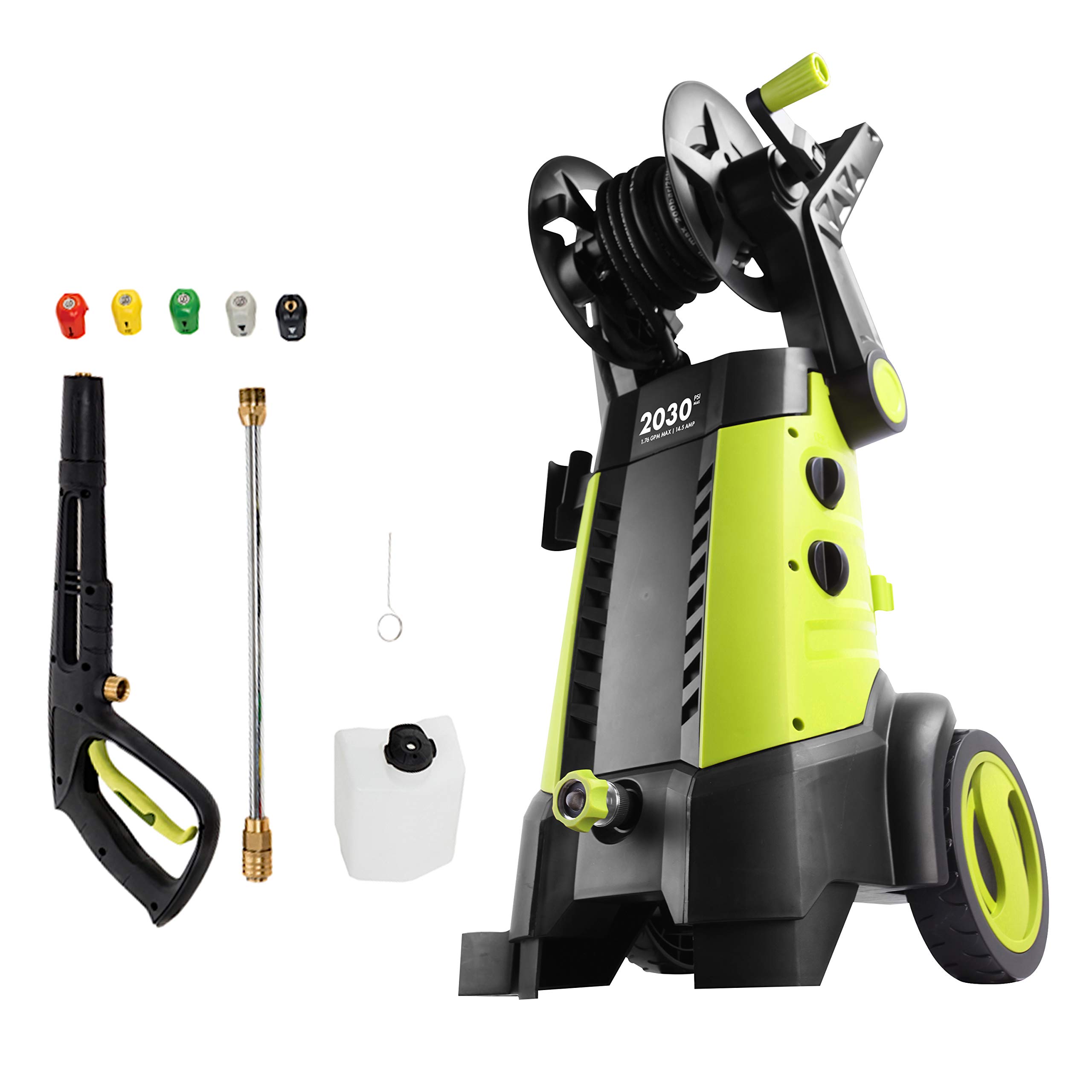 Sun Joe SPX3001 2030 PSI 1.76 GPM 14.5 AMP Electric Pressure Washer
