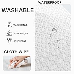 Login Life 12 Pcs Refrigerator Liners for Glass