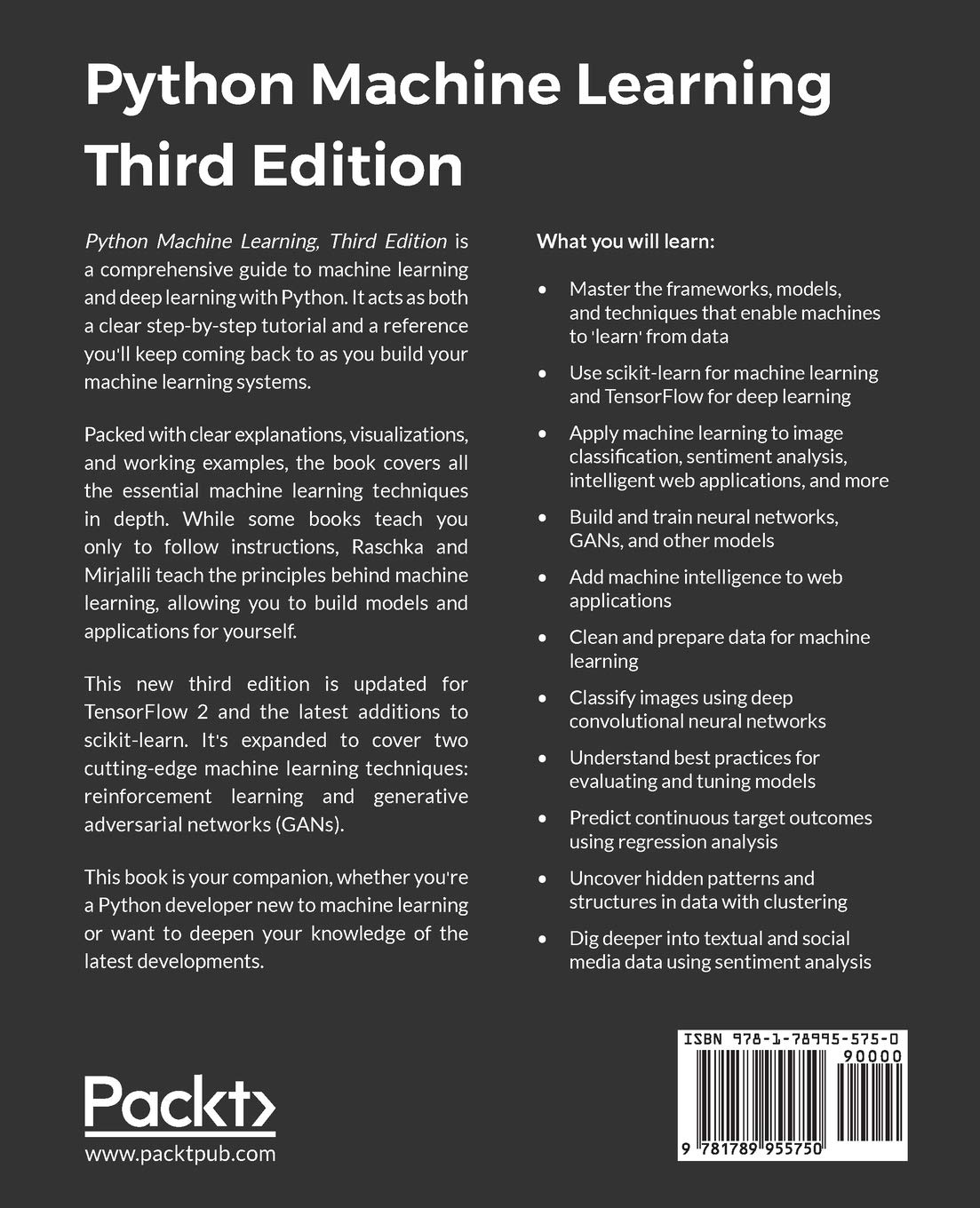 machine learning python simple example