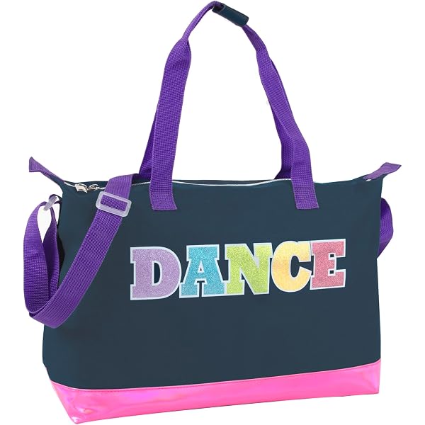JXGZSO Peace Love Dance Ballett-Make-up-Tasche – Organizer Für Tänzerinnen, Trainer & Ballettmädchen (Schwarz)
