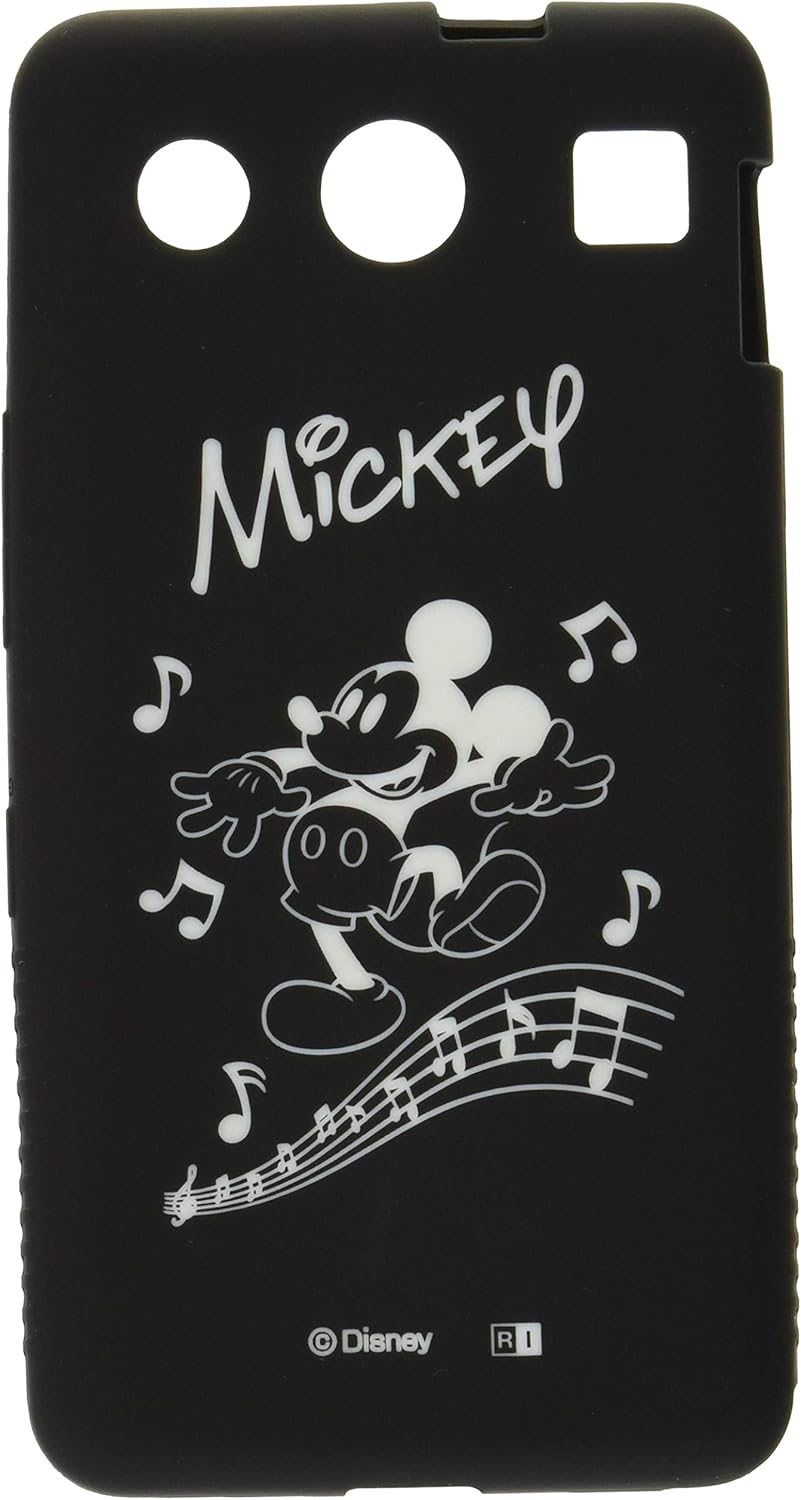 Amazon レイ アウト Miraie F ケース ディズニー シリコンケース カーヴィング ミッキーマウス Rt Dcr01c Mk レイ アウト 家電 カメラ