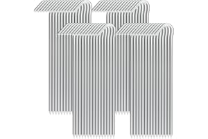 AAGUT 9 Inch Tent Stake Yard Inflatable Stakes Metal Tent Pegs Heavy Duty Ground Stake Fence Hooks Camping Spikes for Canopies, Tarp and Outdoor Christmas Decorations (60)