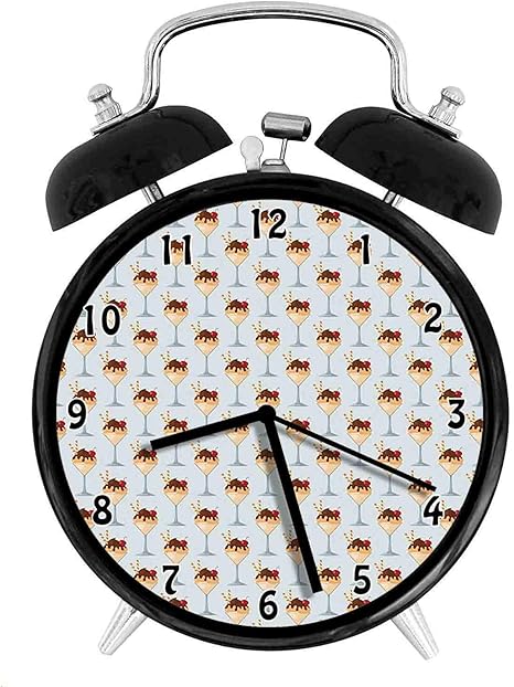 Amazon Co Jp ボン食欲をそそるクリームメニューチェリービスケットおいしい味のグラフィックイラストメタルフレーム つや消し仕上げ 9 5 Cmの直径 ホーム キッチン