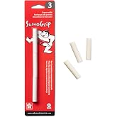 SAKURA SumoGrip Mechanical Pencil Eraser Refill, 3 Eraser Refills | For 0.5 mm, 0.7 mm, and 0.9 mm Mechanical Pencils, Replacement Erasers for Clean and Precise Line Corrections
