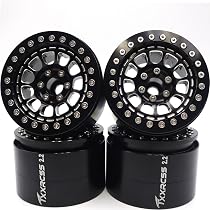 HOBBYSOUL 2.2 Beadlock Wheels & Tires Set (4-Pack) - For RC Crawlers Like Axial Capra, TRX4 - View #7