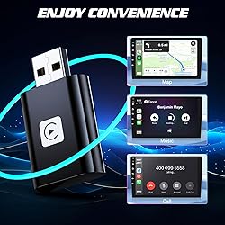 Mini Wireless Carplay Adapter for iPhone, 2025