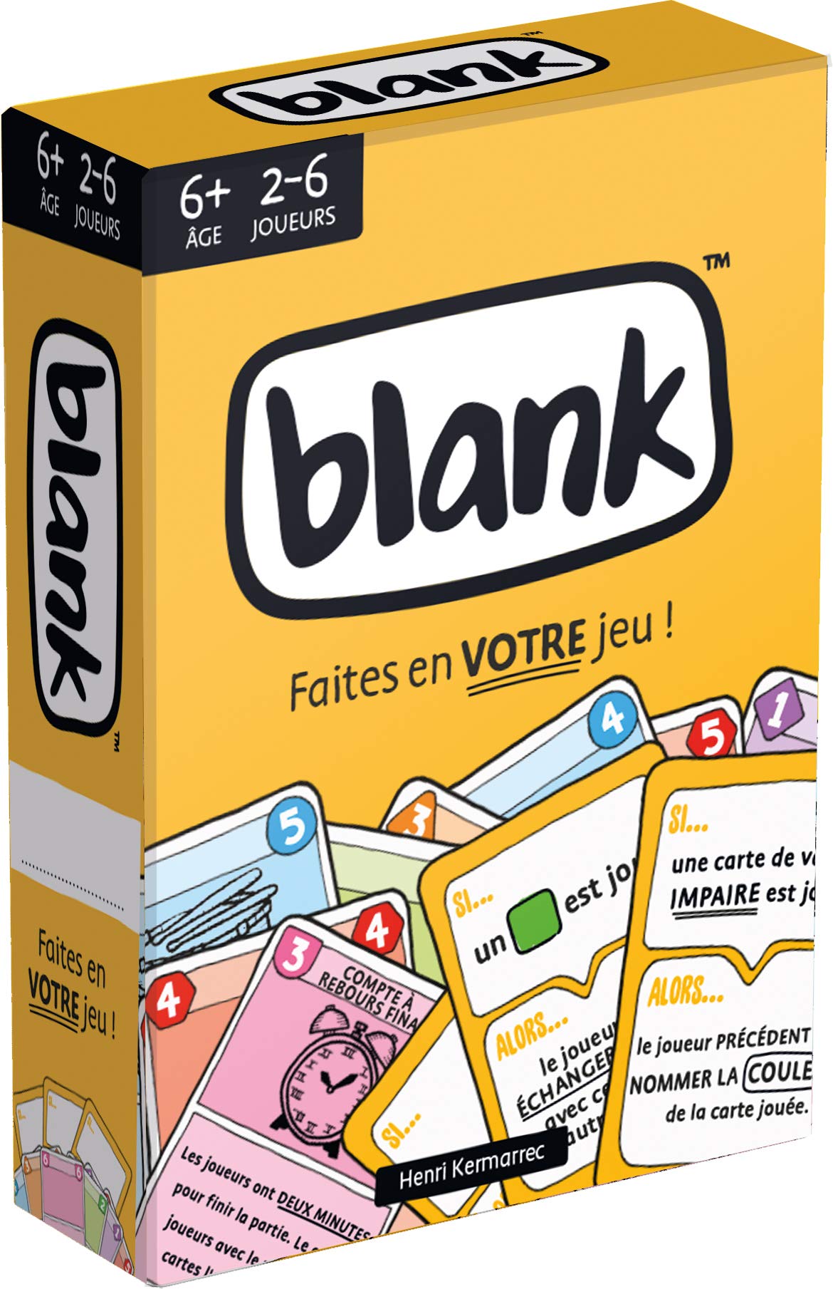 Asmodée- Blank, HUGBLK01FR