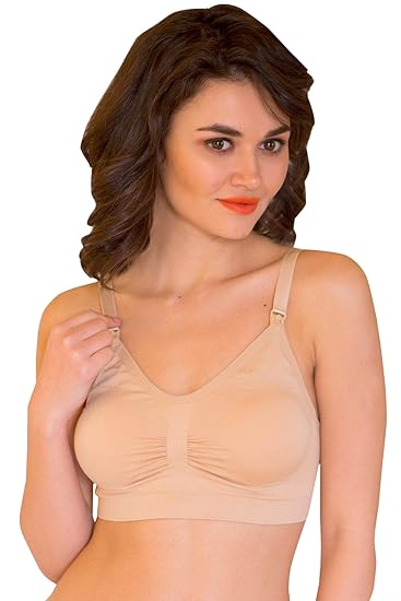 Nude Maternity & Nursing Bra