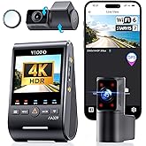VIOFO A329S 4K 3 Channel Dash Cam, 4K Front + 2K Cabin Fisheye (210°) + 2K Rear, Power Saving Parking Mode, Wi-Fi 6 App Control, All-Channel STARVIS 2 Sensors, Supports up to 4TB SSD Storage