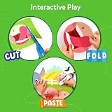 Skillmatics Snip Snip Animals Scissor Skills Activity Book Kit view 5