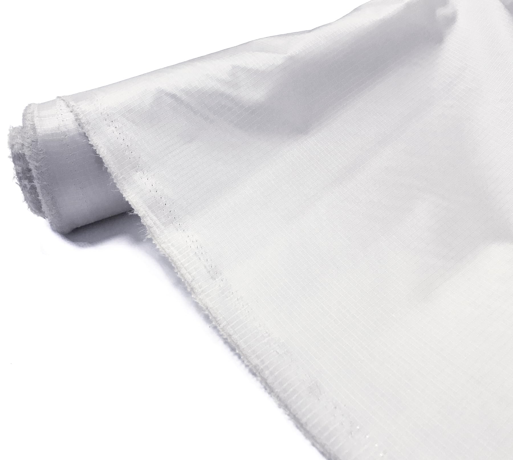 A-Express White Ripstop Fabric Waterproof 3.8oz Kite Material Outdoor Cover 5X Meters