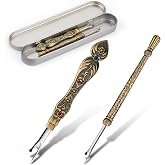Seam Ripper, 2 PCS Vintage Seam Rippers for Sewing, Stitch Remover Tool | Thread Cutter for Sewing, Stitch Ripper for Sewing, Seam Ripper and Thread Remover for Sewing and Diy Craft