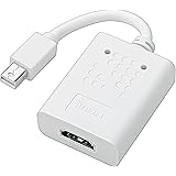 C&E Mini DisplayPort to HDMI Female Adapter Cable for Apple Macbook, Macbook Pro