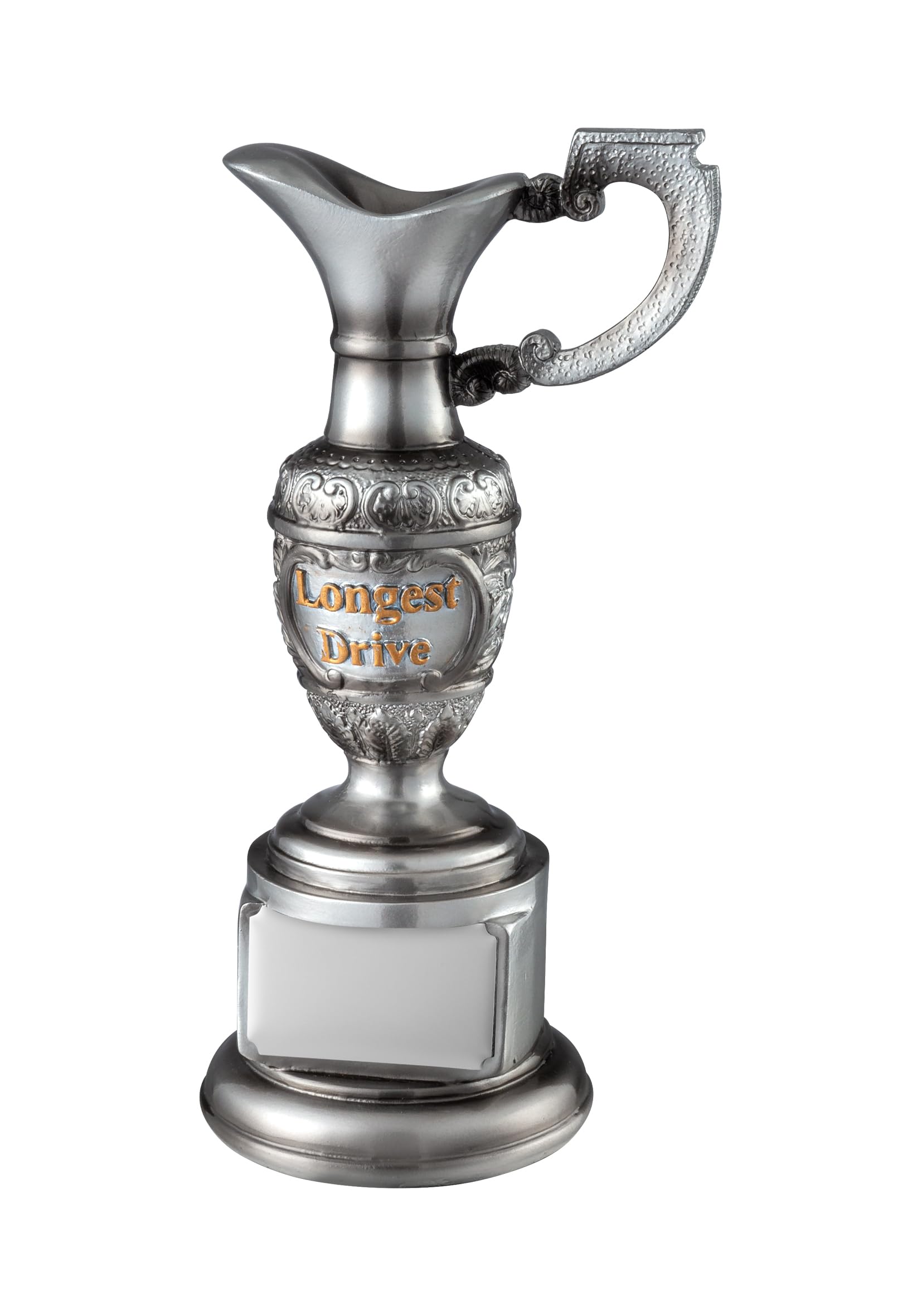 SilverTrophy: Longest Drive Golf Claret Jug Championship Trophy, Commemorative Prize Award, Competition, Decorative Ornament, Winners, Losers, Group Golf Professional Tournaments
