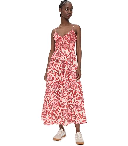 free people alejandra midi dress Smocked Bodice Tiered Sundress (Women) be free. Free People Womens Alejandra Midi