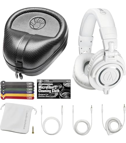 Amazon.com: Audio-Technica Auriculares profesionales de estudio
