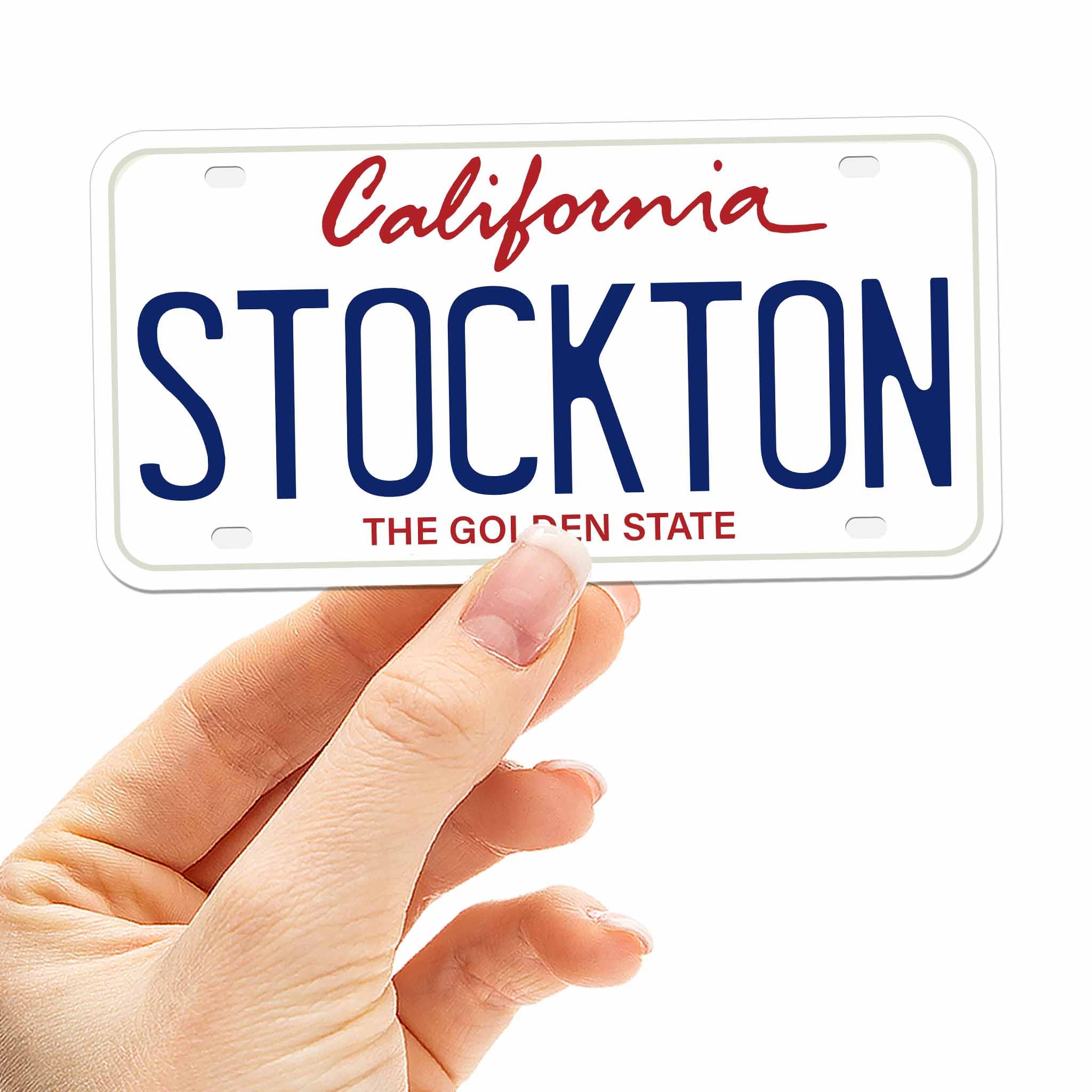 California License Plate Stickers for