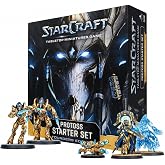Archon Studio Starcraft: The Miniatures Game &ndash; Protoss Starter Set Founders Edition, Unpainted Miniatures, Dice, Cards and Tokens, SCMG0003