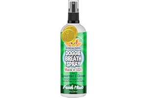 Bodhi Dog Natural Dog Breath Freshener Spray | Fresh Breath for Dogs, Tartar & Plaque Remover | Supports Teeth & Gum Health | Bad Breath Treatment & Promotes Clean Oral Hygiene | Made in USA | 8oz