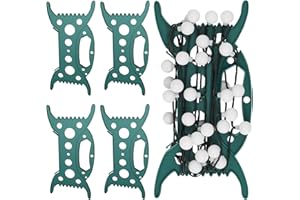 IPOOLTENG All Purpose Light Storage Holder - 4 PCS Christmas Light Cord Organizer Reels for Holiday String Lights, Extension Cords, Garland, Ropes - Tangle-Free Christmas Lights Storage Solution