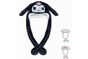 LYLPYHDP Bunny Hat, Funny Plush Bunny Hats, Plush Christmas Rabbit Hat, Party Cosplay Cute Animal Hats.