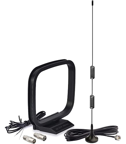 Antenne Intérieure FM 2 PIN Pour Systèmes Philips Mini Hi-Fi - Longueur 1,2 M, Compatible Modèles FX15, FX20, FX30, Etc. - 4