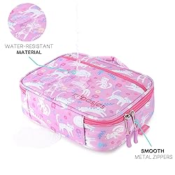 mibasies Kids Lunch Bag for Girls Toddler Insulated