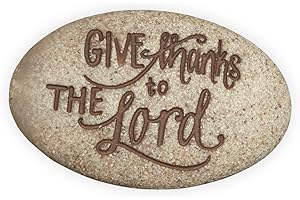 Angelstar 17126P Psalm 107:1 Pocket Stone, 2"