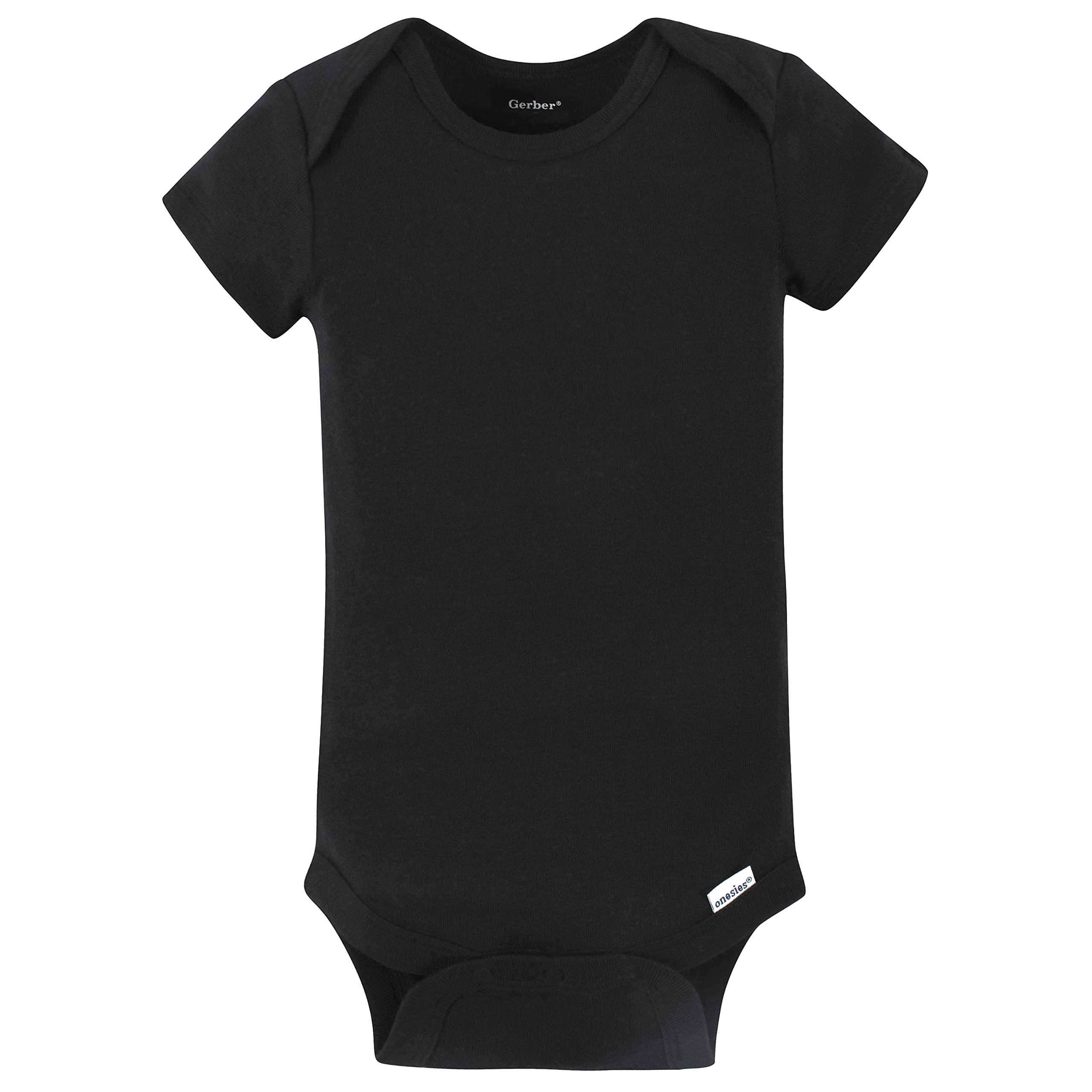 Gerber Baby Boys' 4-Pack Short Sleeve Onesies Bodysuits
