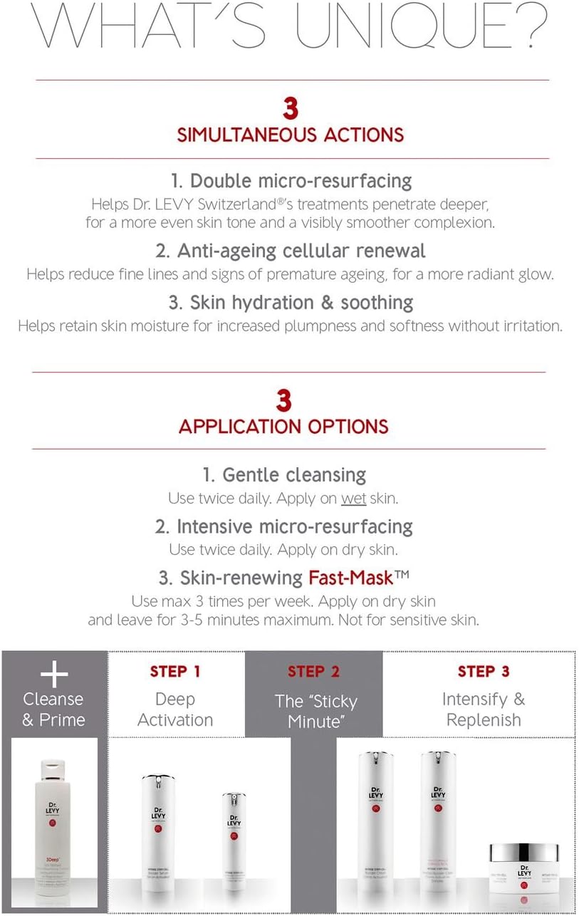dr levy 3deep cleanser