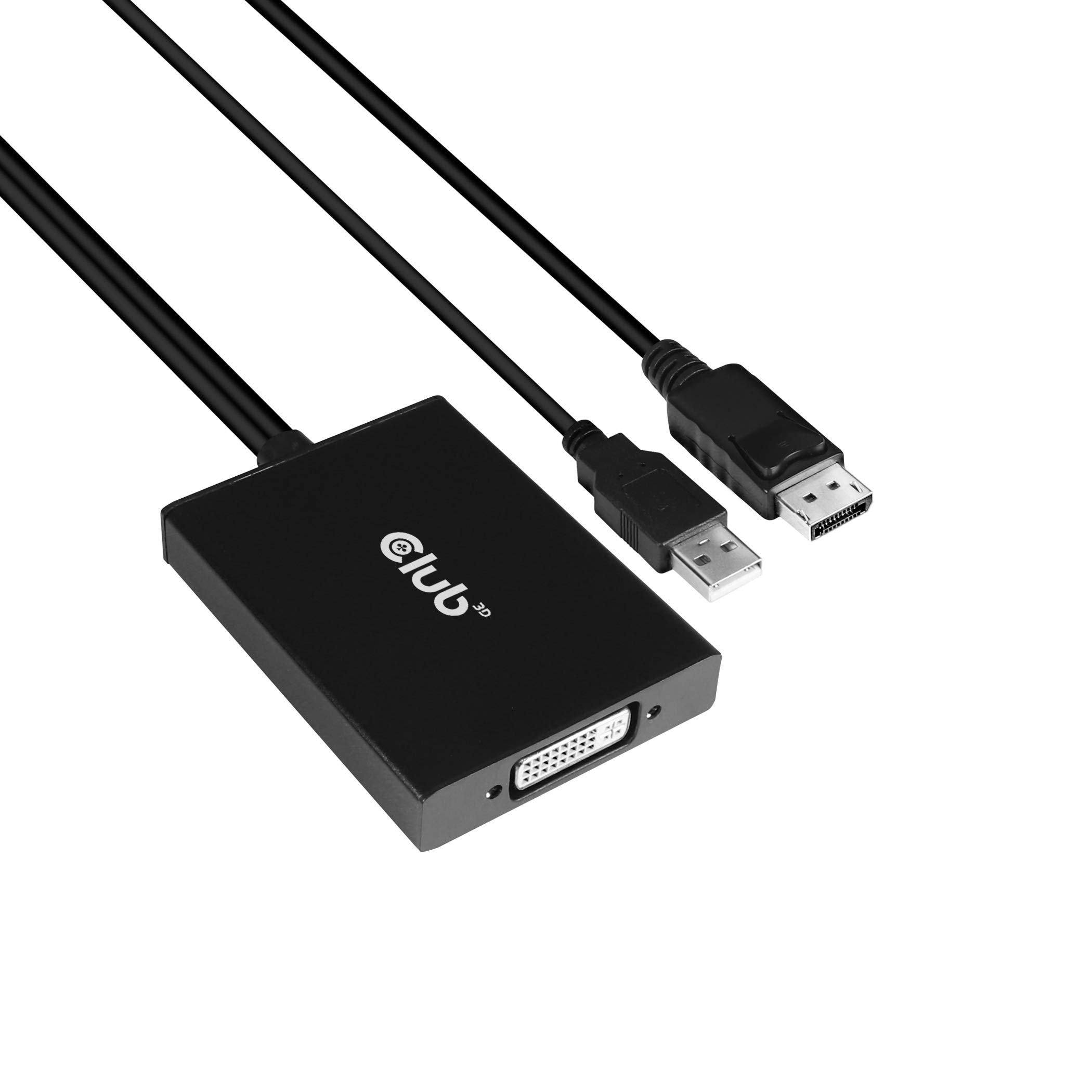 Club 3D CAC-1010-A Active DisplayPort to DVI-D HDCP OFF Adapter for Cinema Displays
