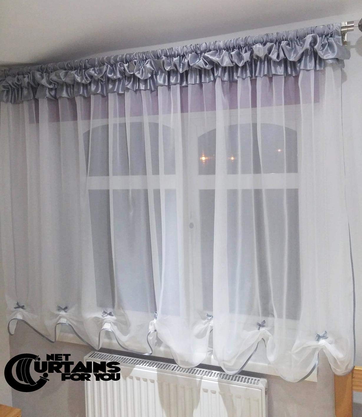 Voile Net Curtain 103s: Amazon.co.uk: Handmade