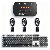 Pankia Box Physical Click Keyboard Auto Clicker Office Game and Assistant 999.9 Seconds Free Setting Click Time can be Fixed or Random