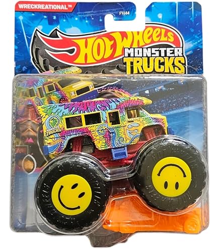 Amazon.com: Hot Wheels Monster Trucks Ramblin Wrecker Color