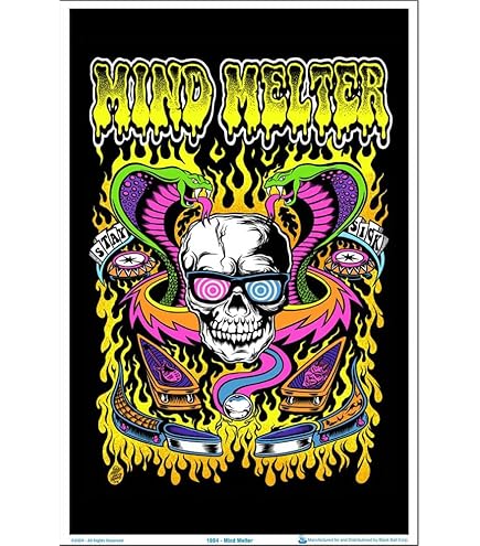 Amazon.com: Master Blaster by Dirty Donny Blacklight Poster 23.5