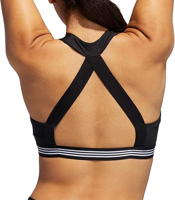 Buy adidas Women's Ace 3Stripes Sports Bra with Adjustable Straps