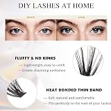 SIISTAS Individual Lashes 120PCS 40D 0.07 D Curl 9-16mm Mix DIY Lash Extensions view 4