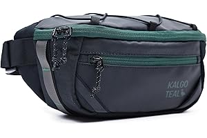 KalgoTeal Travel Sling Bag | Fanny Pack 3L, Crossbody Adjustable Strap, Water Repellent